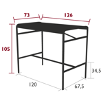 Table haute Luxembourg - Fermob