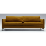 Canapé fixe 3 places IMPULSE classic velvet - SITS