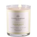 Bougie vgtale parfume 180g - Verveine fraiche