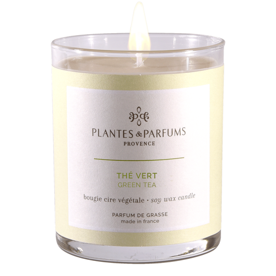 Bougie végétale parfumée 180g - Thé vert