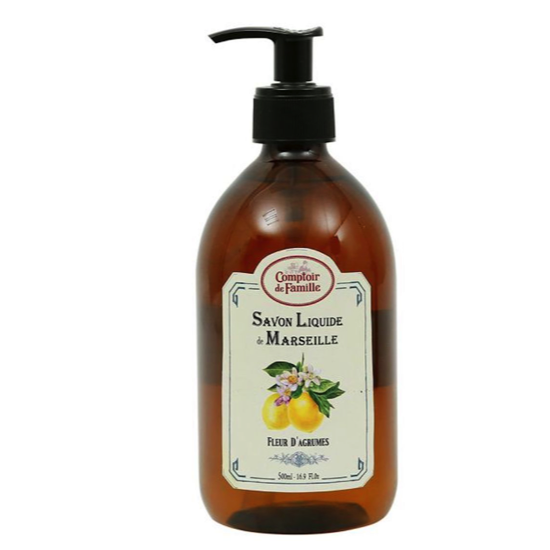 Savon liquide Fleur D'agrumes - Comptoir de Famille