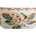 Bol fleur fraise des bois - Comptoir de Famille