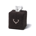 Bo�te � mouchoirs en feutre de laine naturelle Is�re - Catia Luca