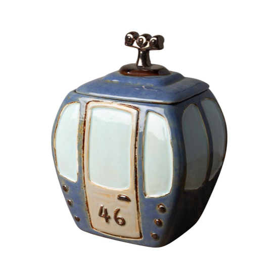 Boite Téléphérique en grès Bleu - Chehoma
