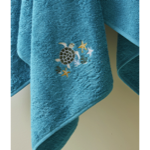 Drap de bain brodée Martin - Sylvie Thiriez