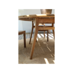 Table ronde en teck ANAMI D150