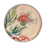 Set de 2 assiettes à dessert Ø21 en mélamine - Sea Life