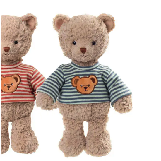 Peluche Colin sweat rayé bleu - Bukowski