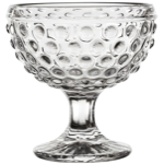 Coupelle sur pied Perloa en verre 11,5 cm - Ct Table