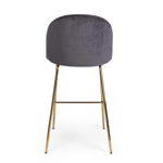 Tabouret bar Carry velours