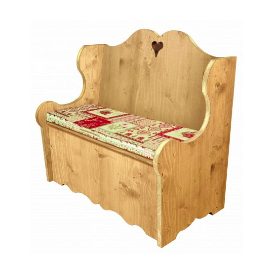 Banc coffre L 120 ciré 