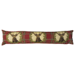 Boudin de porte tartan cerf 90 cm
