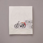 Drap plat brodé Amsterdam - Sylvie Thiriez