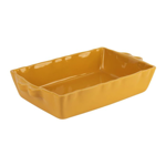 Plat à four Feston rectangulaire Curry 32x21 - Côté Table