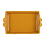 Plat à four Feston rectangulaire Curry 32x21 - Côté Table