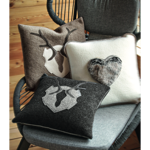 Coussin 45x45 100% laine Aspen - Catia Luca