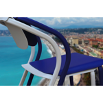 Chaise confort alluminium Ambiance du Sud - Allure d'Azur