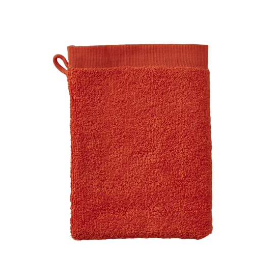 Gant de toilette Passe-Montagne Vermillon - Sylvie Thiriez