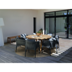 Table ronde en teck ANAMI D150