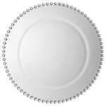 Assiette de prsentation Perloa en verre - Ct Table 