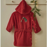 Peignoir enfant brodé Les Bétises - Sylvie Thiriez