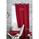 Pan de rideau Planay Rouge - 135x260