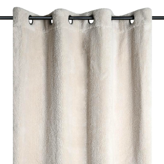 Pan de rideau Grizzly Écru - 140x260