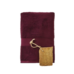 Éponge unie Prune - Sylvie Thiriez