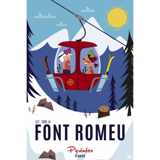 Illustrations GG002 Font Romeu