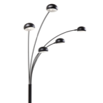 Lampadaire 5 branches - noir mat - Kare Design