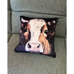 Coussin velours Elim Vache 45x45 - Pôdevache