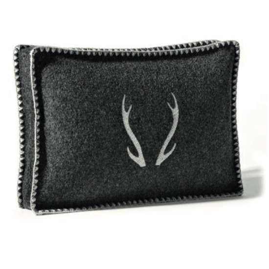 Coussin 45x30 100% laine Antler - Catia Luca