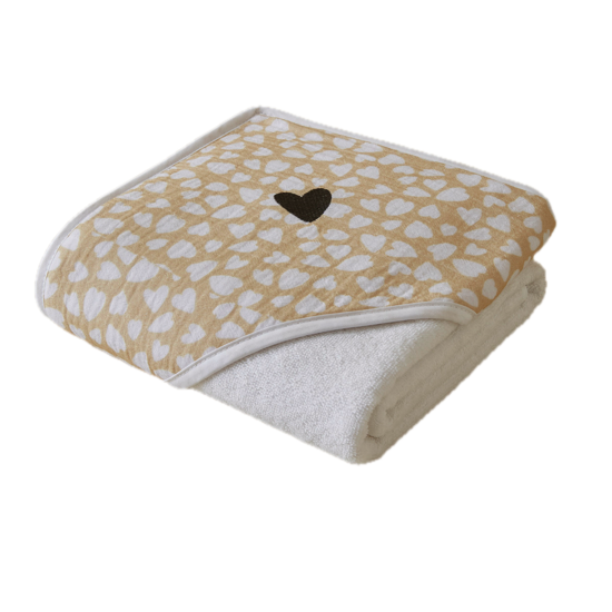 Sortie de bain Petit Coeur - Sylvie Thiriez