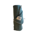 Plaid en laine 110x175 Ivar Vert - Sylvie Thiriez