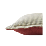 Housse de coussin Double Jeu Paprika - 45x45 -  Sylvie Thiriez