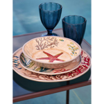 Set de 2 Plats poisson 33x23 en mélamine - Sea Life