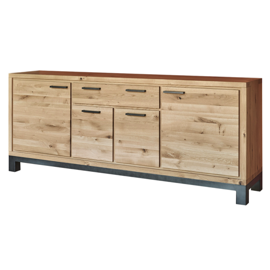Enfilade Forest 4 portes 1 tiroir l230 h93 p50