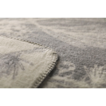 Savona plaid velours Branchages Écru - 150x200