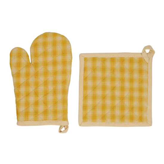 Gant &amp; Manique Campagne Jaune - Comptoir de Famille