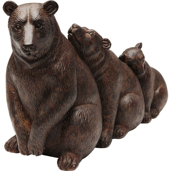 Objet décoratif Relaxed Bear Family - Kare Design