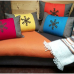 Housse de coussin Valberg 40x60 - Rouge  