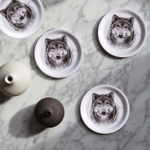 4 mini Plateaux  - Woolfie 