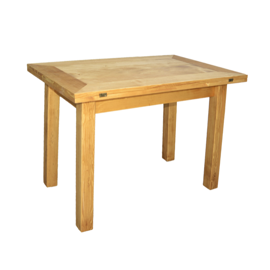 Table extensible épicéa massif 90x55(110) huilée