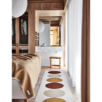 Tapis Otto Harvest background Vanilla - Pappelina