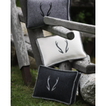 Coussin 45x30 100% laine Antler - Catia Luca