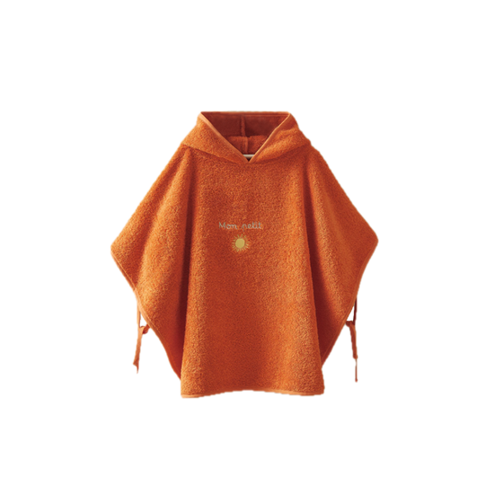 Poncho brodé Petit Soleil - Sylvie Thiriez