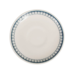 Tasse à thé &amp; sous tasse Faustine bleu - Comptoir de Famille