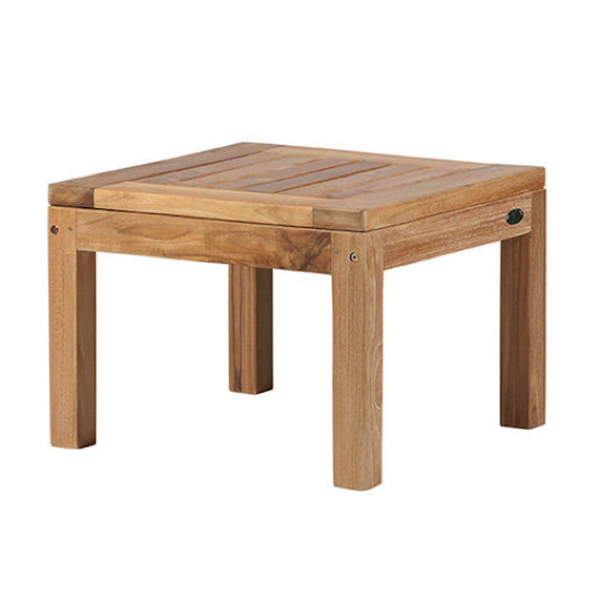 Table basse carrée en teck TIVOLI