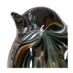 Presse-papier Moineau Serin Emeraude &amp; Doré - Côté Table