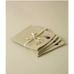 Lot de 4 serviettes RDV Au sommet - Sylvie Thiriez